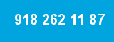 918 262 11 87 918 262 11 87